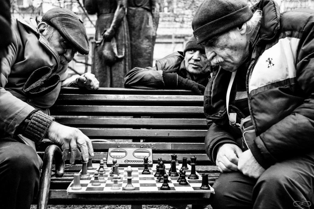 giocatori di scacchi